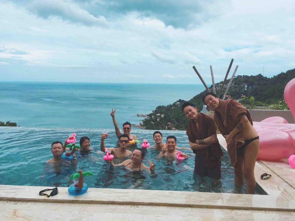 Luxury Seaview Villa -Double Infinity Pools-20 Persons Chaweng Beach Buitenkant foto